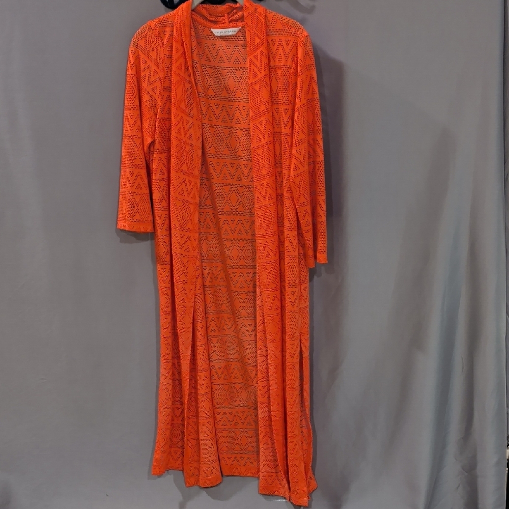 Peter Nygard OPEN KNIT ROBE XL / 1X ?